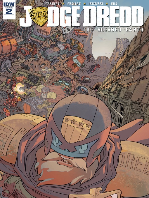 Cover image for Judge Dredd: The Blessed Earth (2017), Issue 2